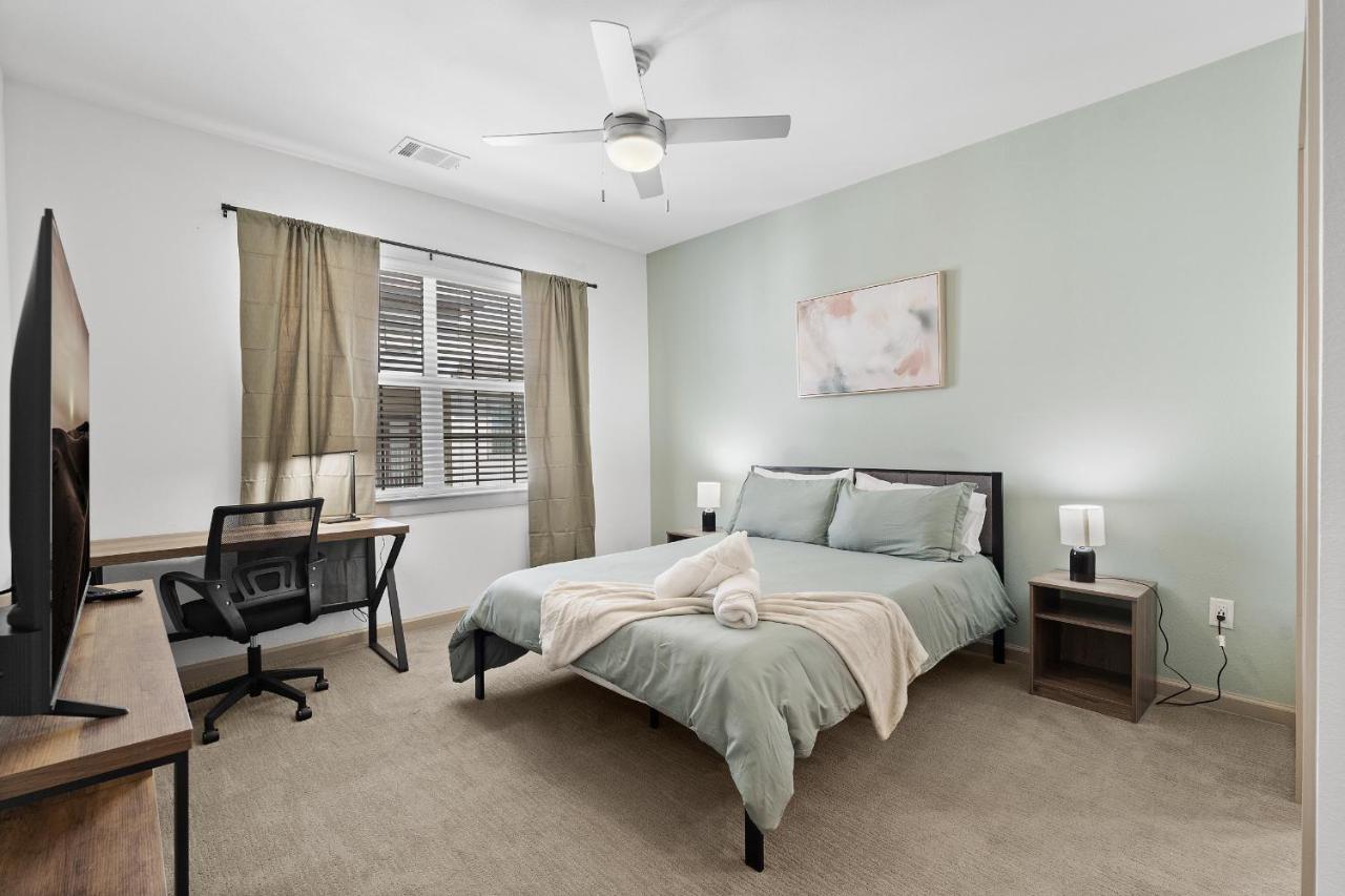 Luxe 3B/2B Getaway - Pool, Gym, Parking, Pet Wash Apartment Leander ภายนอก รูปภาพ